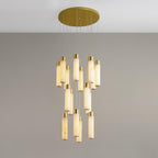 Luminous Alabaster Waterfall Chandelier product image