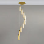 Luminous Alabaster Waterfall Chandelier product image