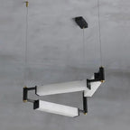 Spain Alabaster Modern Dining Room Chandeliers by Bling Lighting Studio