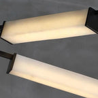 Spain Alabaster Modern Dining Room Chandeliers by Bling Lighting Studio