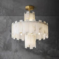 Spain Alabaster Flake Round Chandelier product image