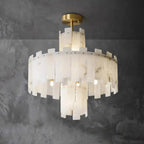 Spain Alabaster Flake Round Chandelier product image