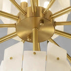 Spain Alabaster Flake Round Chandelier product image