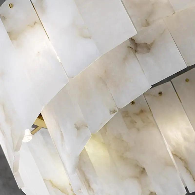 Spain Alabaster Flake Round Chandelier product image
