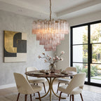 Chiara Chandelier Murano lighting by Bling Lighting Studio