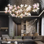 Branch Circular Blossom Chandelier
