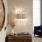 Clear Palermo Glass Wall Lamp Glass lighting by Bling Lighting Studio