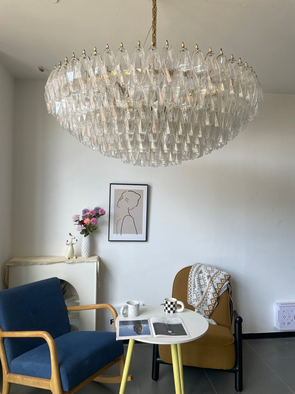 Modern Clear Sorrento Chandelier product image