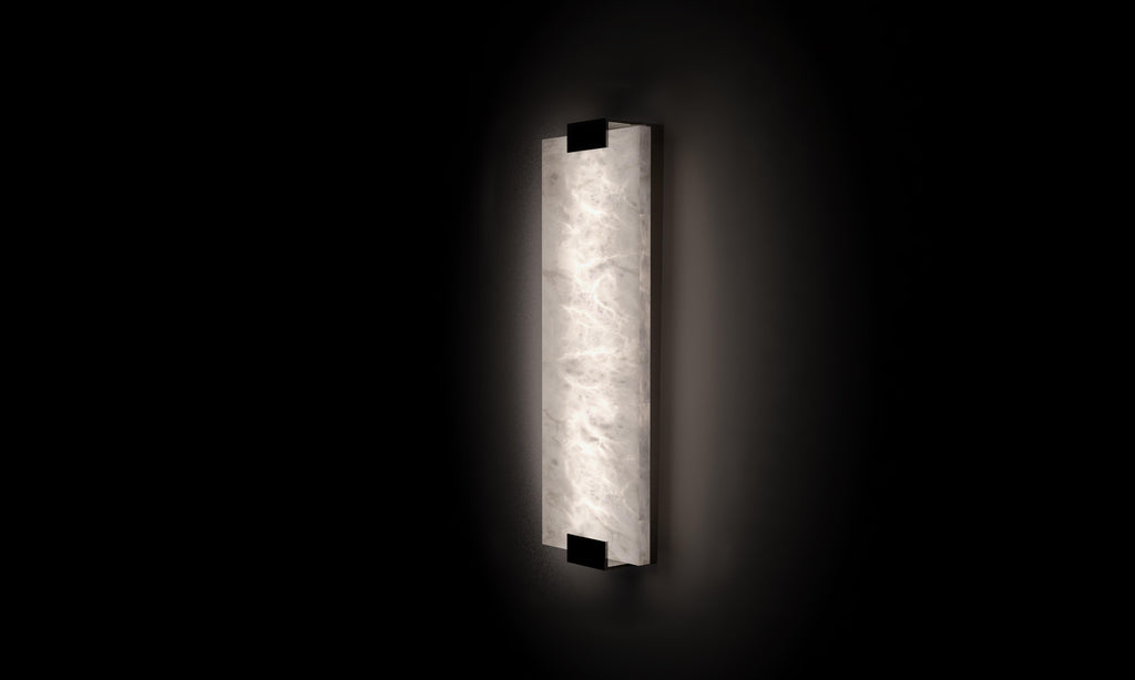 Theseus Alabaster Kairo Wall Sconce 20"H
