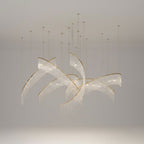 Luxury Waterfall Crystal Droplet Chandelier product image