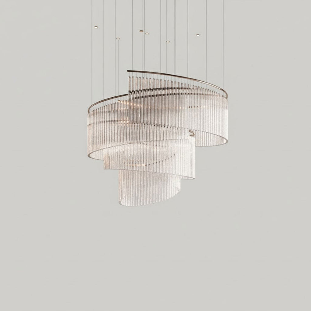 Luxury Fringe Waterfall Chandelier product image
