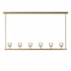 Crystal Ball Linear Chandelier