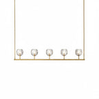 Crystal Ball Linear Chandelier