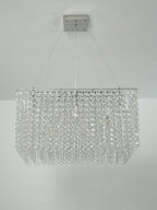 Crystal Frame Chandelier Crystal lighting by Bling Lighting Studio