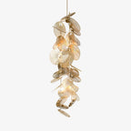 Luxury Cattail Leaf Chandelier by Bling Lighting Studio