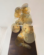 Luxury Cattail Leaf Chandelier product image