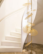 Luxury Cattail Leaf Chandelier product image