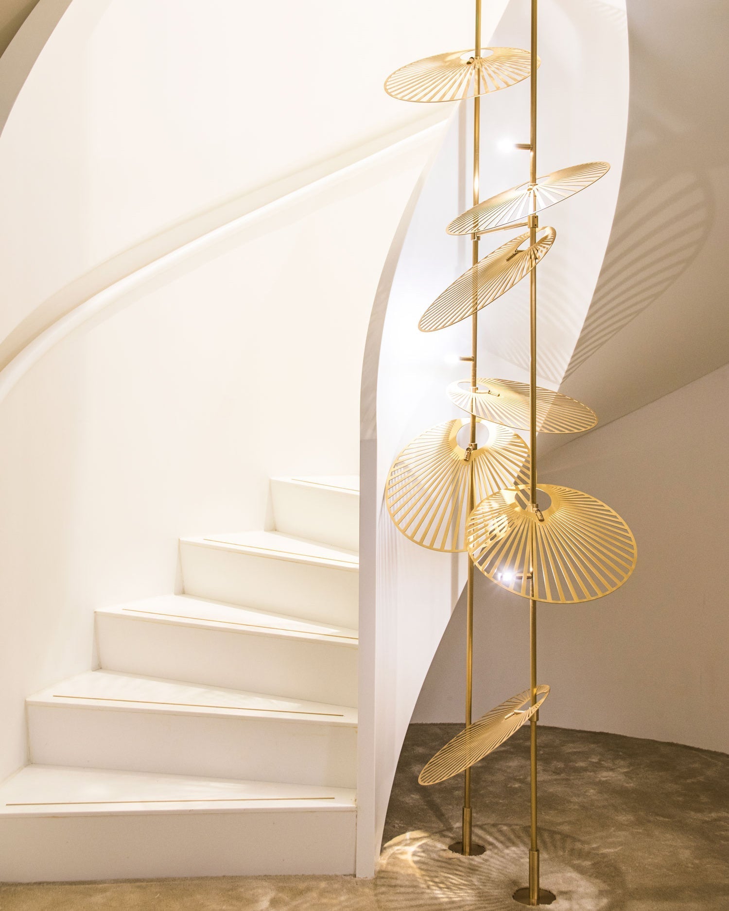 Luxury Cattail Leaf Chandelier product image