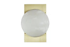 Wall Sconce With Alabaster