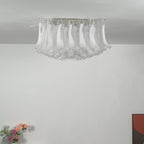 Aurielis Glass Ceiling Light Glass lighting by Bling Lighting Studio