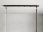 Delsie Oval Art Glass Chandelier 51''63''72''L