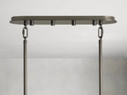 Delsie Oval Art Glass Chandelier 51''63''72''L