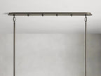Delsie Oval Art Glass Chandelier 51''63''72''L