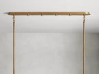Delsie Oval Art Glass Chandelier 51''63''72''L