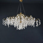 Sandra Oval Tree Branch Chandelier by Bling Lighting Studio