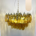 Poliedri Murano Amber Chandelier product image