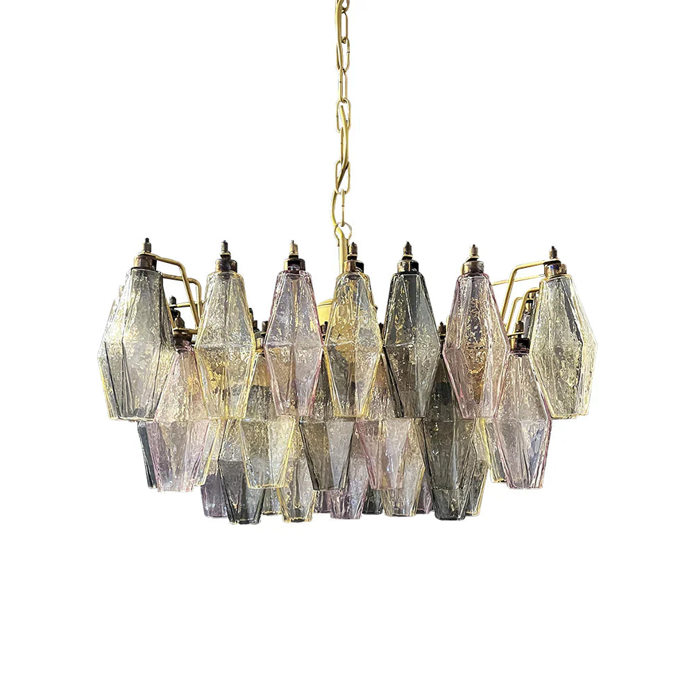 Poliedri Murano Colorful Chandelier product image