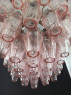 Poliedri Murano Pink Chandelier product image
