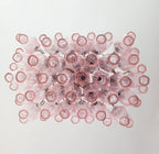 Poliedri Murano Pink Chandelier product image