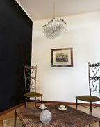 Poliedri Murano Trasparent Chandelier product image