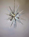 Murano Chandelier | 31 Clear Sputnik by Bling Lighting Studio