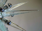 Murano Chandelier | 31 Clear Sputnik detail by Bling Lighting Studio