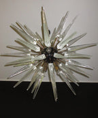 Murano Chandelier | 51 Clear Sputnik detail by Bling Lighting Studio