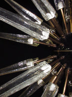 Murano Chandelier | 51 Clear Sputnik detail by Bling Lighting Studio