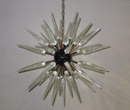 Murano Chandelier | 51 Clear Sputnik detail by Bling Lighting Studio