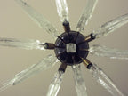 Murano Chandelier | 51 Clear Sputnik detail by Bling Lighting Studio