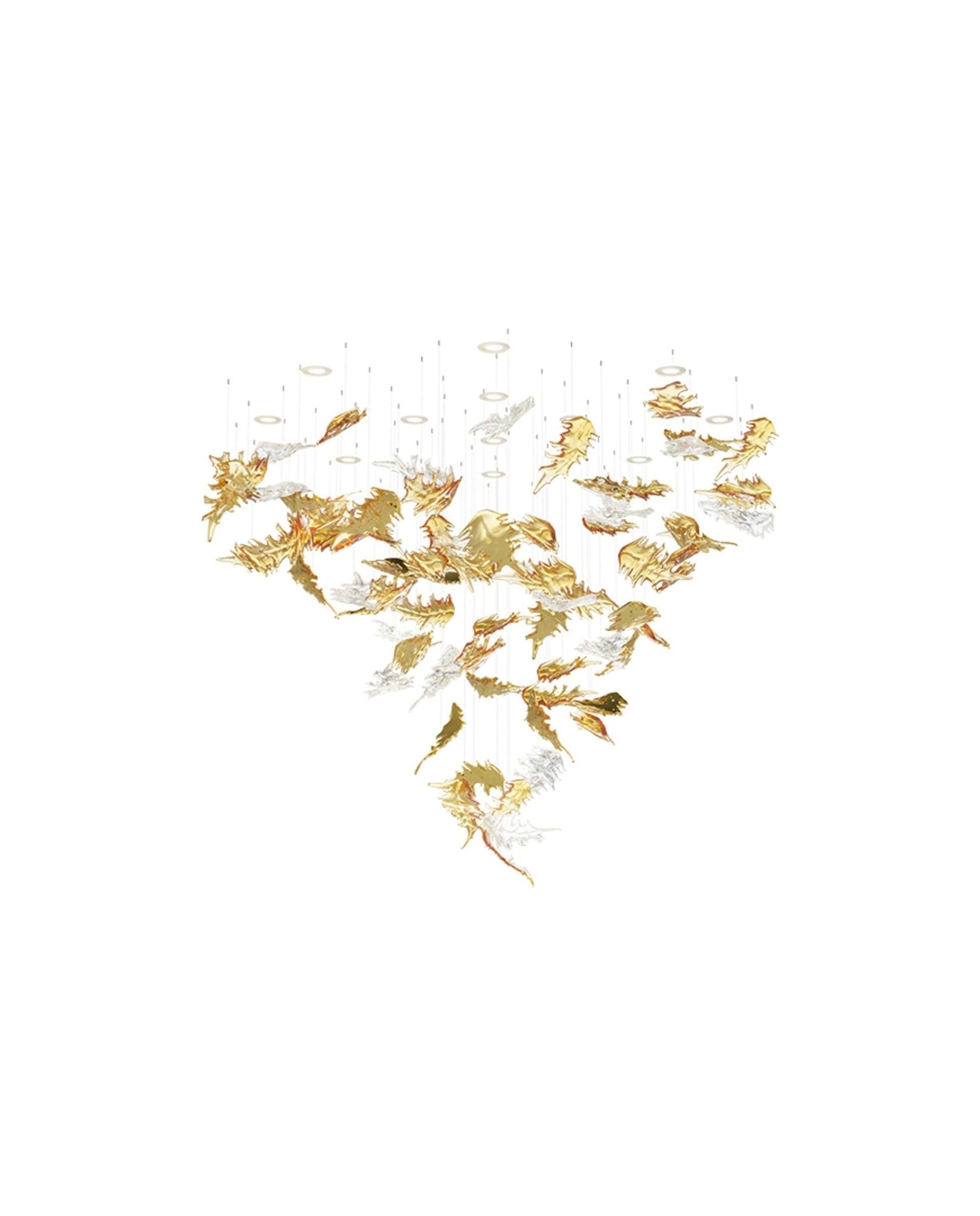 Organic Leaf Chandelier product image