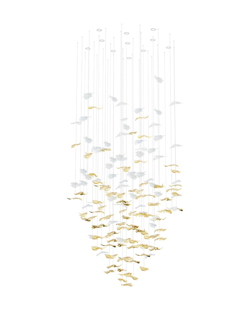 Organic Leaf Chandelier product image