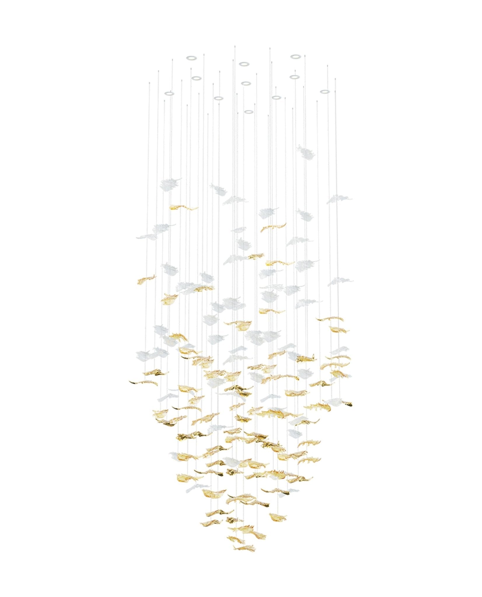 Organic Leaf Chandelier product image