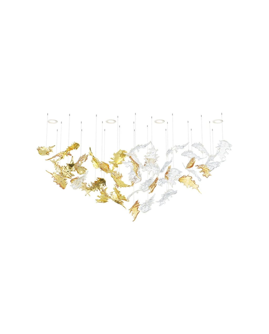 Organic Leaf Chandelier product image