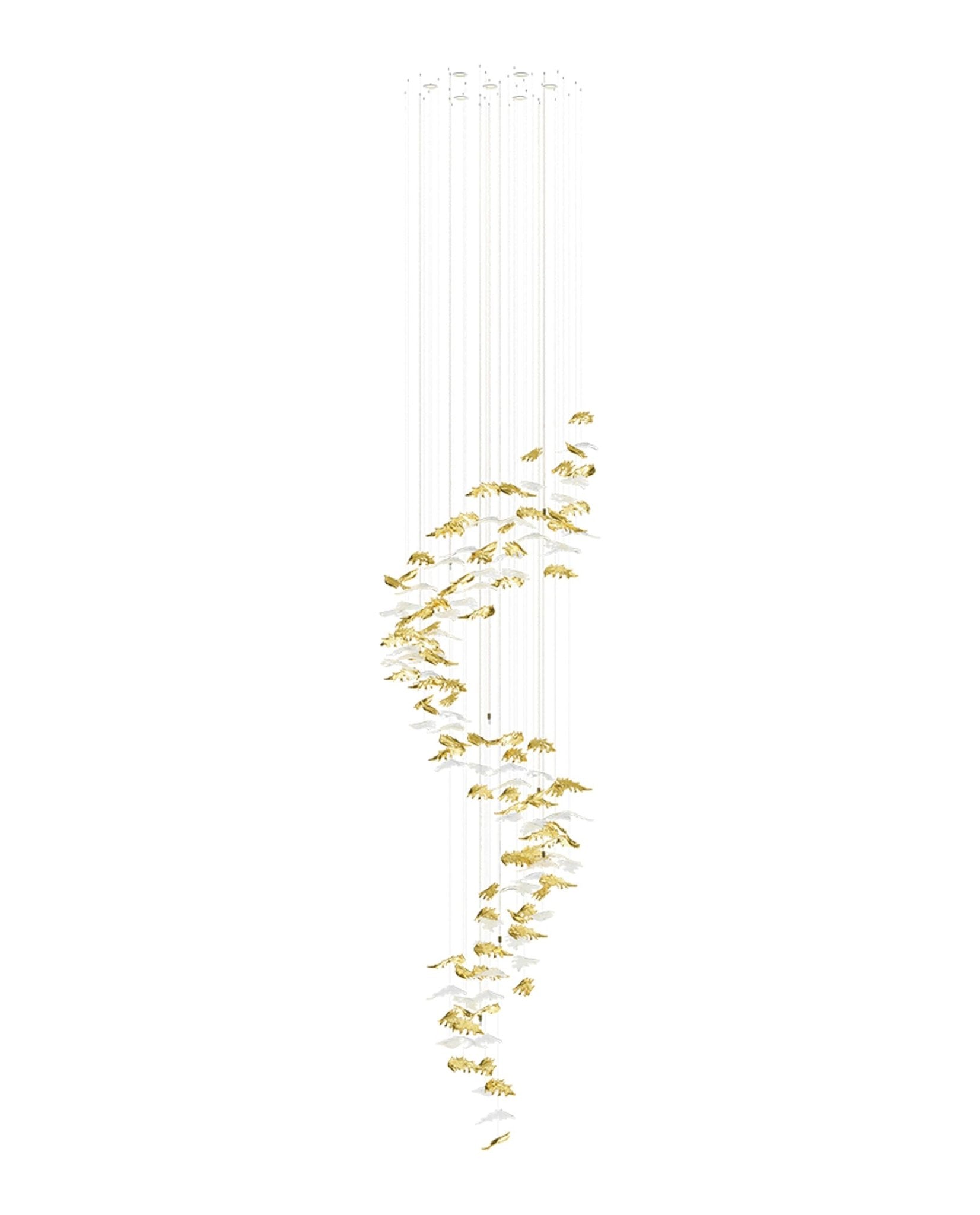 Organic Leaf Chandelier product image