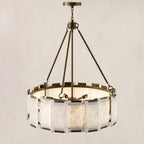 Azzurra Alabaster Chandelier 28"