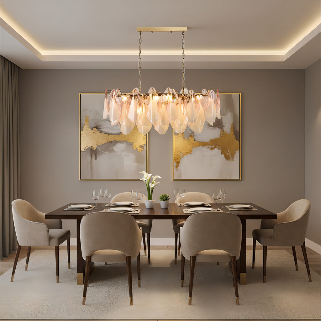 Caia Murano Glass Chandelier for Living Room