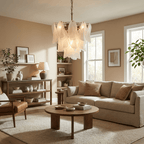 Fuchsia Murano Glass Chandelier