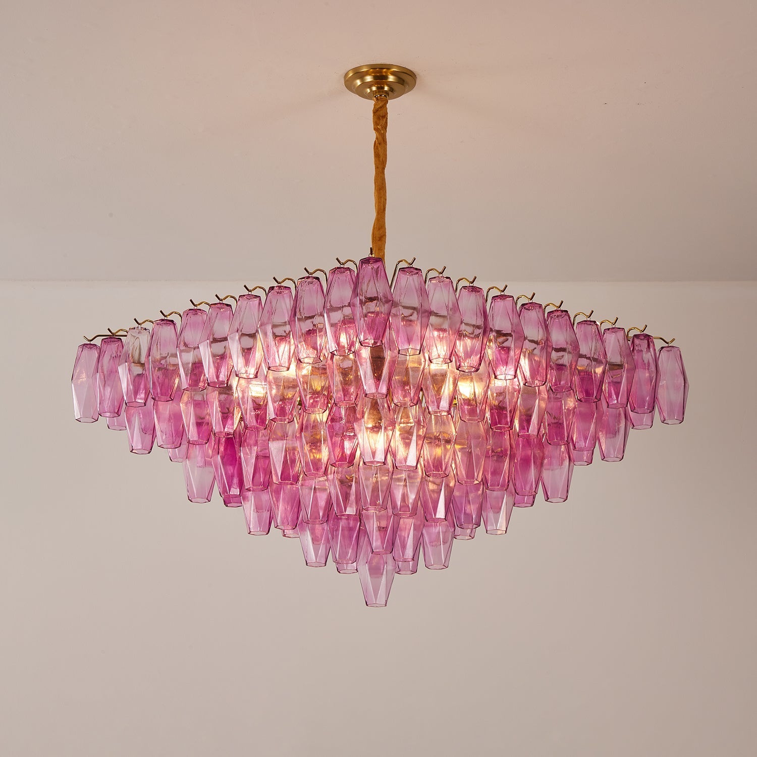 Murano Poliedri Prism Empire Chandelier product image
