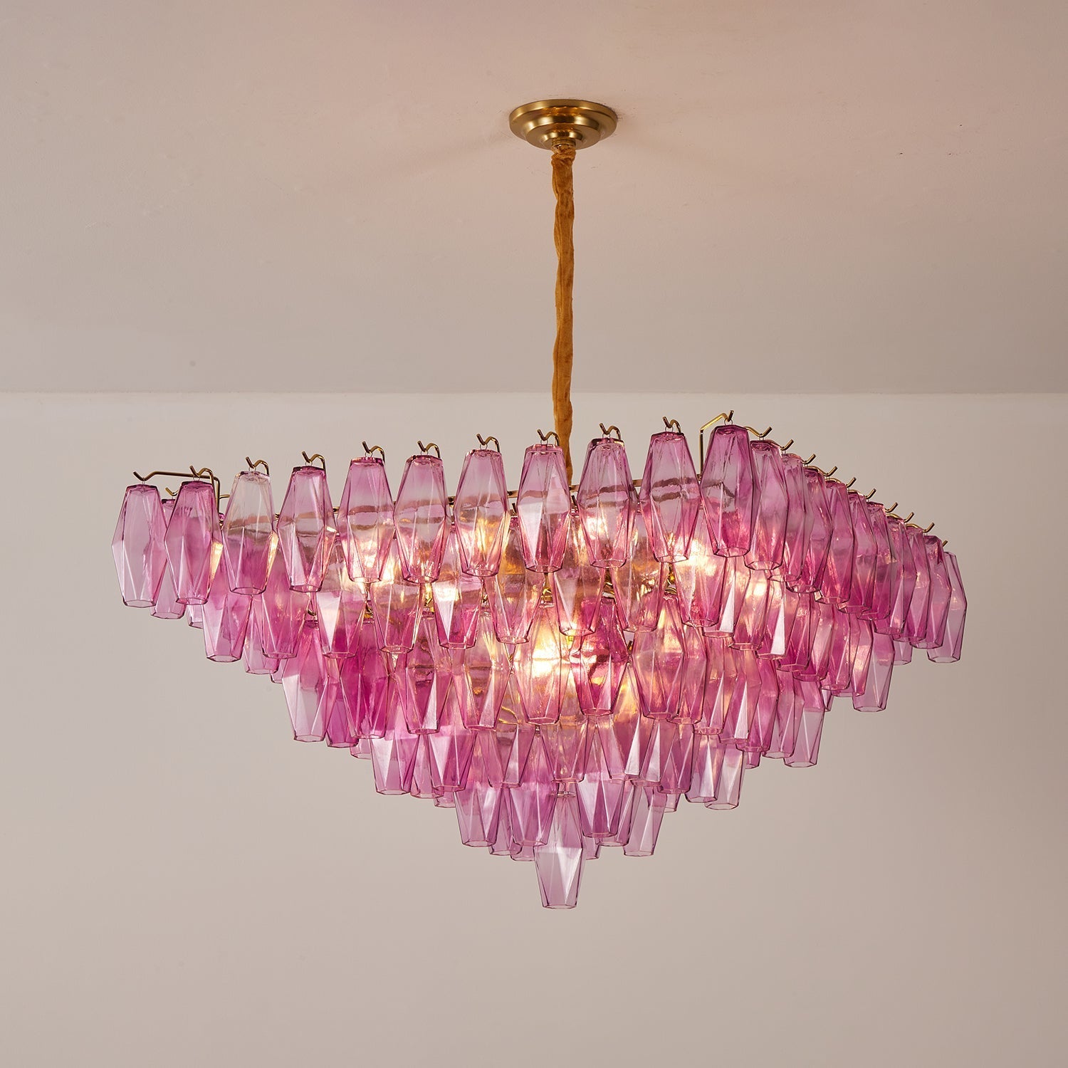 Murano Poliedri Prism Empire Chandelier product image